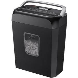 Bonsaii Paper Shredder, 3.4 Gals Wastebasket, 5-6 Sheet Crosscut Shredder for Home Use