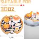 Used for Stanley Cup Lid Accessories Charms,Miniature Food Drink Charms for Stanley Cups H2.0 Accessories 30oz 40oz