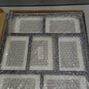 4x6 Picture Frames Collage Wall Decor, Multiple Photo Collage Frames, Mounting or Tabletop Display, 7-Opening for 4 x 6 Picture Frames for Home Living Room Family Gifts (Black)