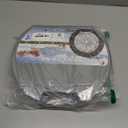 Snow-Chains Auto Fixing 1 Min Quick Fit Easy Installation Tire-Chains, Gifts for Safety, Portable Reusable Universal Emergency Tire Traction Chain for Passenger Car and SUV - Set of 2 (XM-130)