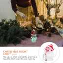 2 x Angoily USB Snowman, USB Christmas Tree for Desk, 2 Pcs Snowman Night Light, Christmas Tree for Computer Colorful Glowing Cartoon Lamp for Bedroom Living Room Xmas Party Led Cute Room Decoration