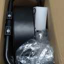 15" Rechargable Battery Operated Fan for Camping,12 Speeds Cordless Floor FanRechargeable Portable Fan for Travel Indoor Outdoor, 12000mAh, 360Manual Tilt (Dark Black)