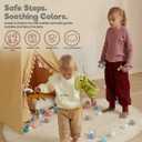 Ball Pit Balls for Toddlers | Soft, BPA-Free Plastic Balls for Baby Ball Pit, Playpen & Bounce House | Crush-Proof & Sensory-Safe Fun | Age 1+ (Iceberg Colors)