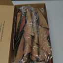 4 Pcs Magnolia Artificial Leaves Branches 22 Inch 3D Real Touch Faux Magnolia Stems Fake Magnolia Twigs for Indoor Outdoor Vase Filling Home Wedding Floral Arrangement Decoration 22inch Orange（4 Pcs）