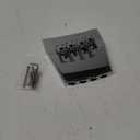Hipshot Brass Bridge For Rickenbacker Bass - CHROME