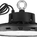 Q QINGCHEN 200W UFO LED High Bay Light 5000K Daylight White, ETL Certified LED Warehouse Light Fixtures,Replacement for 800W MH/HPS