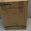 BREEZOME 5L Humidifiers for Bedroom, Ultrasonic Cool Mist Top Fill Humidifier & Essential Oil Diffuser, 360Nozzle, Auto Shut-off, 50H Runtime, Quiet Humidifiers for Large Room, Baby Nursery, Plants