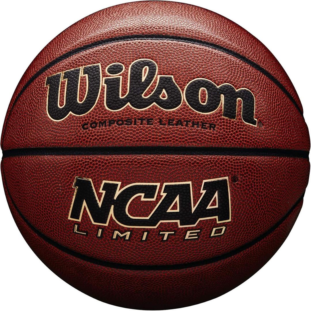 WILSON NCAA Limited Basketball - 29.5" and 28.5", Size 7 - 29.5"