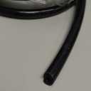 3FT 1/4" OD 0.13" ID Conductive Rubber Tube Hose Silicone Tubing 6.35x3.35mm Industrial Rubber Tubing No Static Electricity 1 meter