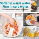 SmilePowo 5 Pack Scrub Sponge, Dual-Sided Temperature Controlled Kitchen Sponge for Dishes, Frog Bulk Sponges Household Cleaning Pads,Multi-Functional Premium Cleaning Sponges