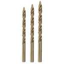 Drill America 3 Piece Cobalt Stepped Point Drill Bit Set (3/6", 1/4", 5/16"), GSC Series ZMPOUGSC3