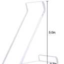 Kalami 3 Pack Now Playing Vinyl Record Stand Display Single Lp No Assembly Required, Clear Acrylic Album Rack Shelf, Fashions Gift for Music Lovers Player Accessory