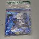 ANSOMO Blue and Black Happy Birthday Party Decorations for Boys Men Banner Balloons Navy Royal Light Blue Pom Poms Foil Curtain Dcor Supplies 13th 16th 18th 20th 30th 40th 50th 60th 70th 80th