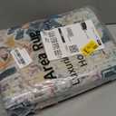 Collive Indoor Door Mat Retro Floor Mat, Non Slip Washable Doormat Large Size Quickly Absorb Welcome Mats Low-Pile Front Door Rug Inside Entryway Carpet for Entrance - 36" x 59"