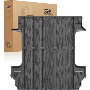 3W Truck Bed Mat for 2019-2025 2026 Chevrolet Chevy Silverado 1500/GMC Sierra 1500 (Only Fit 5.8FT Bed), Bed Liner for Chevy Silverado GMC Sierra 1500, Not Fit Optional CarbonPro Bed