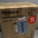 Shinco 30 Pints Energy Star Dehumidifier for Basements, 5,000 Sq.Ft Dehumidifier for Medium to Large Room with Auto or Manual Drainage, Quietly Remove Moisture, Auto Defrost, Dry Clothes, 24HR Timer