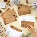 96 Set Gift Certificates for Business, Included Blank Certificate Cards with Gold Foil Envelopes and Stickers for Women Birthday Beauty Salon Restaurants Customer (Vintage)