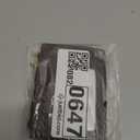 woogwin Slim RFID Credit Card Holder for Women Mini Front Pocket Wallet Purse With Keychain (Carbon Fiber Leather Coffee)