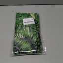 Evlaschin 18"x18" Tropical Palm Leaf Pillow Covers Summer Banana Leaves Cotton Throw Pillowcases Set of 2 Hawaiian Exotic Green Monstera Sofa Couch Seasonal Cuchion Cover Home Decoration
