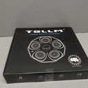 Music Boxing Machine, Interactive Punching Trainer with Boxing Gloves, Large Size Wall Mounted Electronic Boxing Target for Adult Kids, 9 Modes & 9 Speeds (Black)