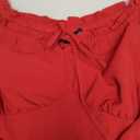 Scarlet Darkness Vintage Corset Tops for Women Renaissance Blouse Off Shoulder Long Sleeve Top (XL, Red)