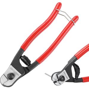 MAXPOWER Wire Cutter, 8-Inch Wire Rope Cutters for Steel Wire, Wire Seals, Aircraft Bicycle Cable, Cable Cutter Cuts Up to ¹³/ ₆₄"(5mm)