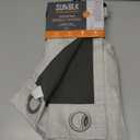 Sunblk Total Blackout. Grommet Panel. Noise Reduction, Thermal Insulation. Contains 1 Panel 52×63 in. Color Newberry Natural