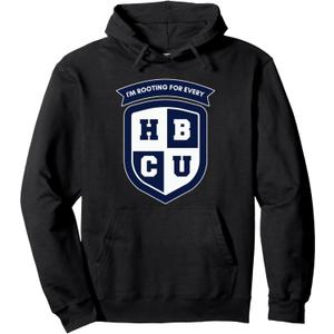 Im Rooting for Every HBCU for a Black American Graduates Pullover Hoodie, Size Small