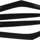 Munirater 4 PCS Side Window Vent Visors Rain Guards Deflectors Smoke Replacement for 2011-2017 Veloster