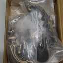 4-Pack 5" C-C (5 Inch Centers) Bail Drawer Pull Drop Handles Dresser Handle Cabinet Pull Hardware Vintage Style Antique Brass 128 mm Center Hole Distance (4,Antique Brass)