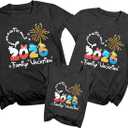 Family Vacation Shirts 2026 Family Matching Outfits Magical Tshirt for Family Cruise Trip Clothes Summer Travel Tops S