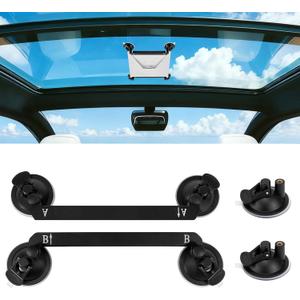 1797 Suction Cup Mount for Starlink Mini, Adjustable Portable Bracket Holder Kit Secure Hold for Car Sunroofs, Windows, RVs, Boats, with 2 Extra Mounting Cups