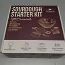 Superbaking Sourdough Starter Kit, 9" Round Banneton Bread Proofing Basket Set, Sourdough Bread Baking Supplies, Sourdough Tools with Silicone Bread Sling, Bread Making Tools, Baking Gifts