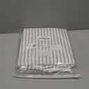 Throw Pillow Covers 22x22 Set of 2 Striped Fringe Pillow Cover Farmhouse Cushion Covers with Tassel Neutral Boho Pillows Decorative Square Pillowcase for Couch Sofa Bed, Grey