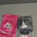 Silver Gray Wigs for Women Long Layered Ombre Gray Highlight Wig Synthetic Light Gray with Curtain Bangs for Black White Women Long Ombre Gray Natural Body Wave Middle Part 24Inch