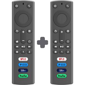 Replacement Remote for All Fire Series, Fit for Stick 4K/4K Max(1st/2nd Gen),Stick(2nd/3rd Gen)/TV Cube (No Voice Control)