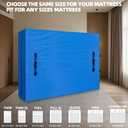 Mattress Bags for Moving and Storage, 2 PACK Mattress Cover - Full Size, Heavy Duty Mattress Bag Reusable Mattress Storage Bags With Durable Handles and Zipper -Moving Supplies Moving Bags - Full Size