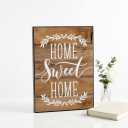 Rustic Wooden "Home Sweet Home" Decorative Wall Sign