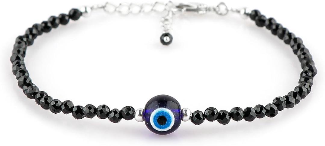 Micro-Faceted Gemstones Beads Bracelets