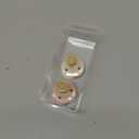 Bibs Pacifiers Color Collection, Set of 2 BPA-Free Latex Pacifiers Made in Europe, Round Nipple Baby Pacifier. (18+ Month (Pack of 2), Blush / Ivory)