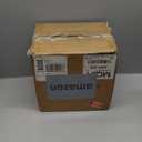 GICOOL 4.10/3.50-4" Flat Free Tire and Wheel, 10" Heavy Duty Solid Tire, 5/8" Axle Bore Hole, 2.2" Offset Hub, for Hand Truck Garden Cart Wagon Trolley Dolly, 2 Pack