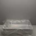 Stainless Steel Litter Box, 3 Pack 27.6"x19.7"x5.9" XXXL Metal High Sided Cat Litter Pan, Extra Large Stainless Steel Box Splash-Proof and Non-Stick Cat Poop Box odorless