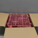 24PCS Red Shimmer Wall Backdrop, Square Sequin Backdrops Panel, Glitter Wall Background for Birthdays, Weddings, Christmas, Engagements, Disco Bachelorette Party Decoration (4FTx6FT)