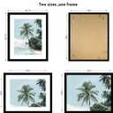 Hongkee 18x22 Frame, 18 x 22 Black Wood Style (14x18 Mat, 1 Pack), 18X22 in