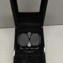 Watch Winders for Automatic Watches, Automatic Watch Winder Box, 2 Watch Winder with Holder, Quiet Motor and 4 Storage Case for Man/Woman's Watches (Black)