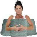 Zomaple Mastectomy Pillow - Post Surgery Pillow, Mastectomy Recovery Must Haves, Breast for After Heart Surgery, Reduction & Augmentation Patients Sleeping, Recovery Seatbelt Protection-Surgery Gift
