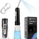 2026 Upgraded Portable Bidet for Travel  High-Pressure Electric Handheld Sprayer, 380ml, Rechargeable 800mAh Battery-Powered, for Women, Men & Babies (Black)