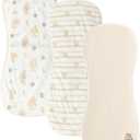 Disney Baby Winnie The Pooh Burp Cloths 3 Pack Soft Absorbent 20" x 10" Leakproof Burping Rags for Newborn and Infants