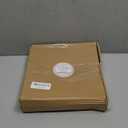 Vintage Collection Blush Plastic Plates Combo Set - 10.25"(7 Pieces), 9"(10 Pieces), 7.5", (5 Pieces ) - Ideal for Weddings, Anniversaries, Birthdays & Special Celebrations