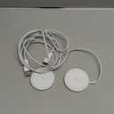 for MagSafe Charger: Magnetic Wireless Charging Pad for iPhone 17 16 15 14 13 12 Series & AirPods 4-2 Pro, Strong Magnet, Aluminum Alloy, USB-C/A Ports, Ultra-Thin & Portable, Ideal for Desk & Bedside (White)